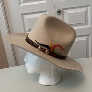 Smithbilt Cream/Off  White Cowboy Hat